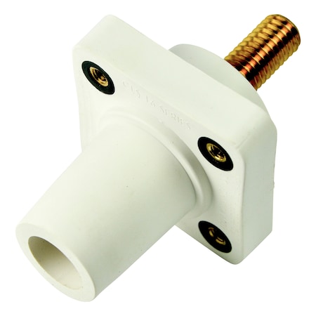 Marinco Cls40Frsb-B Cls Series Pnl Mnt (400A/600V) 1.125" Stud; Female-Wht (B) CLS40FRSB-B